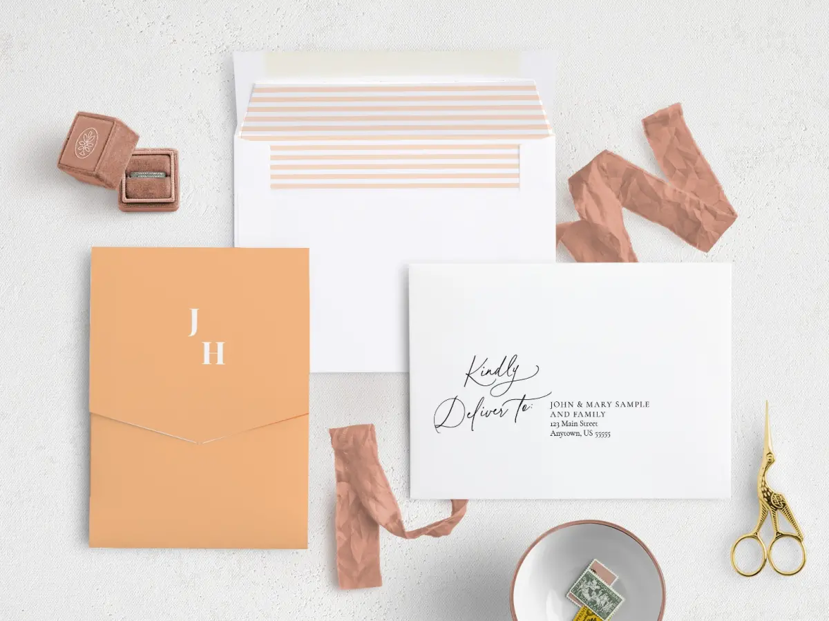Front with Envelope Liner