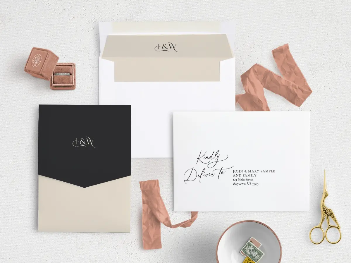 Front with Envelope Liner