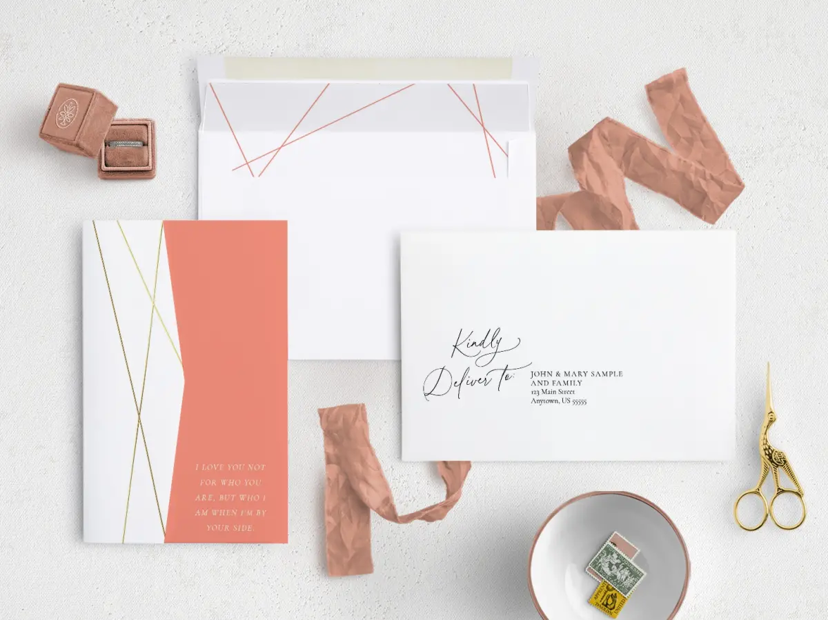 Front with Envelope Liner