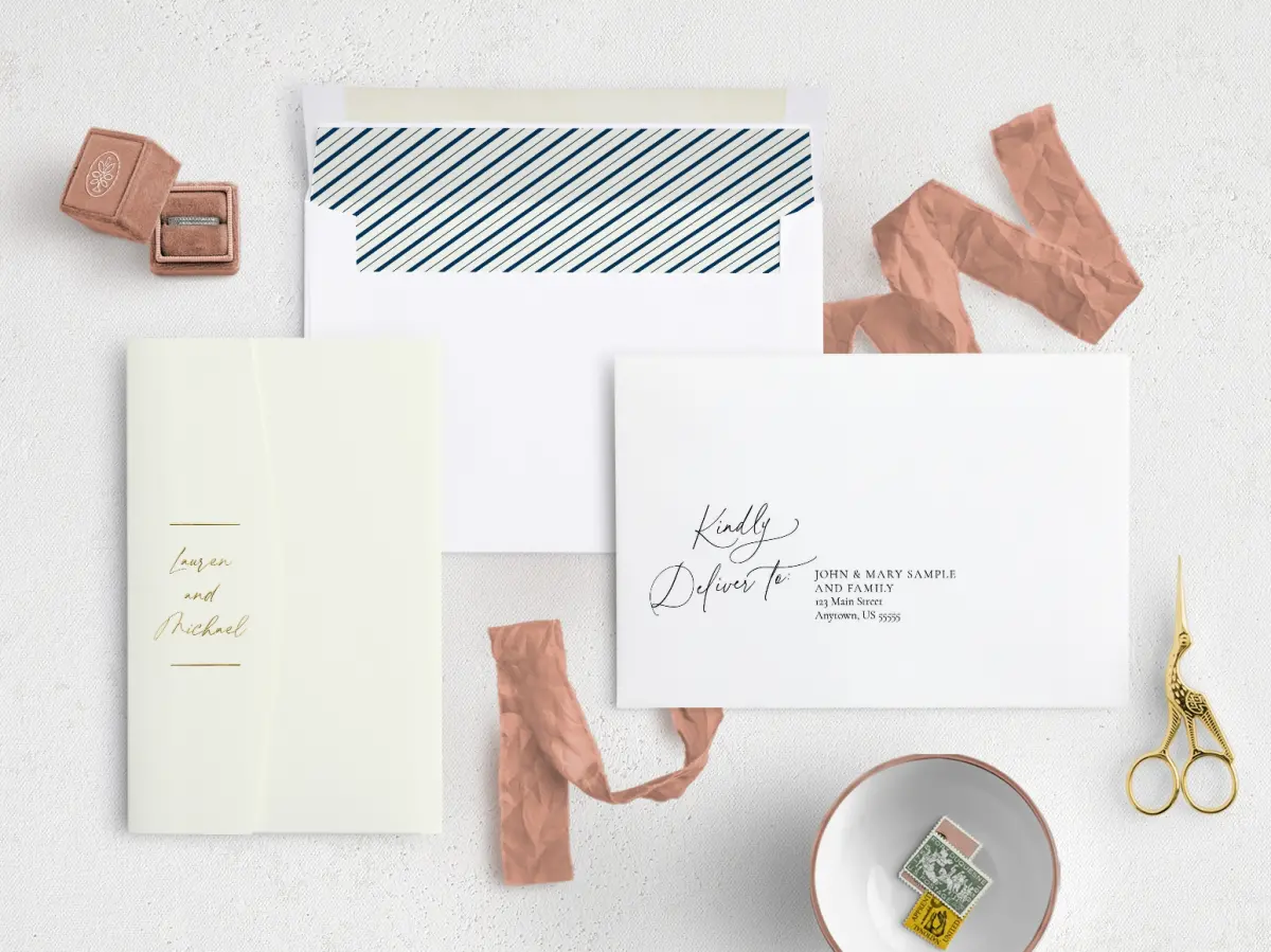 Front with Envelope Liner