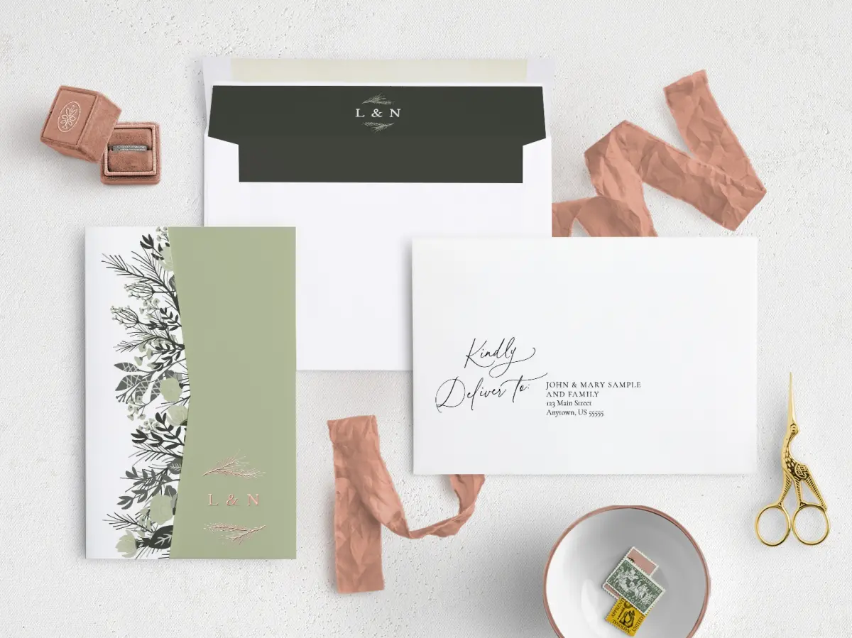 Front with Envelope Liner