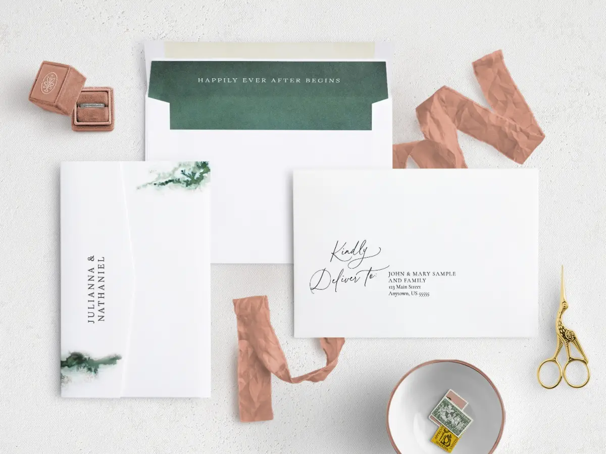 Front with Envelope Liner