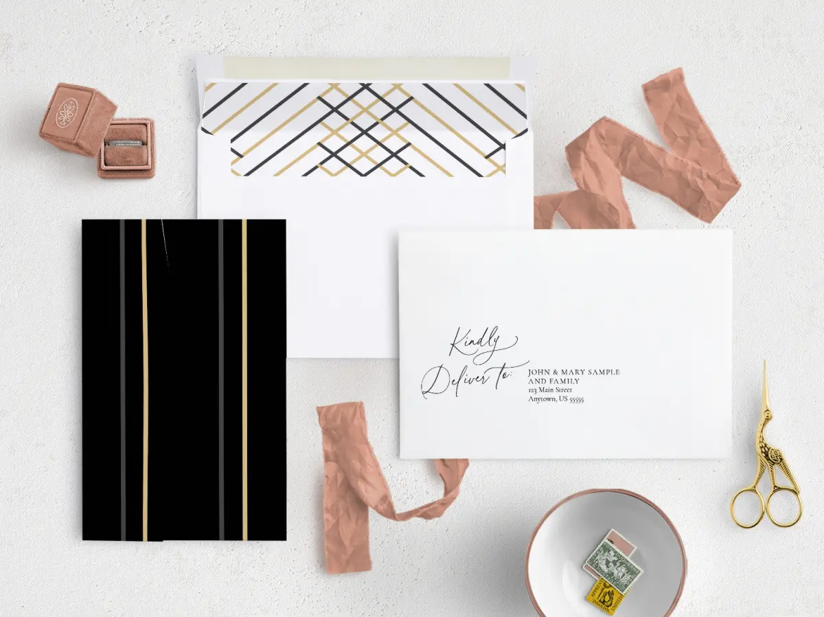 Front with Envelope Liner