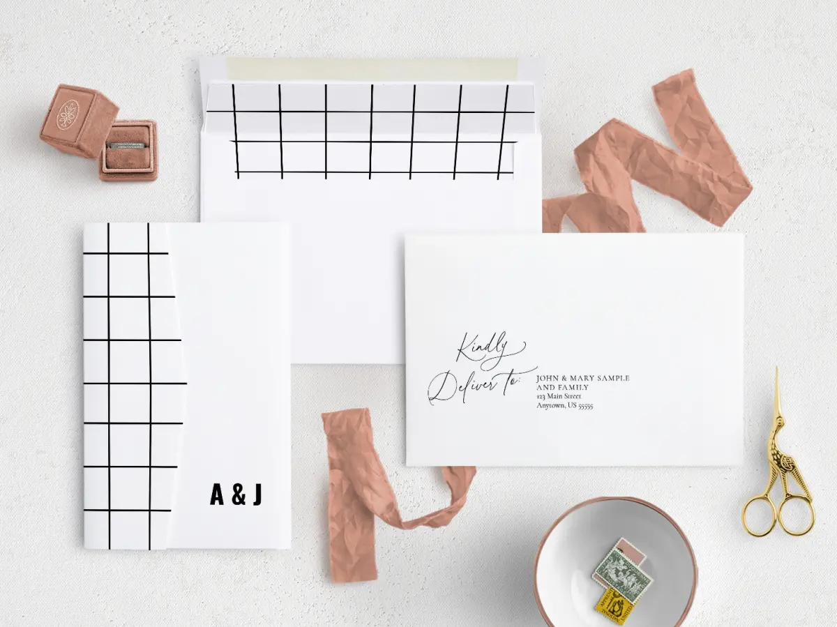 Front with Envelope Liner