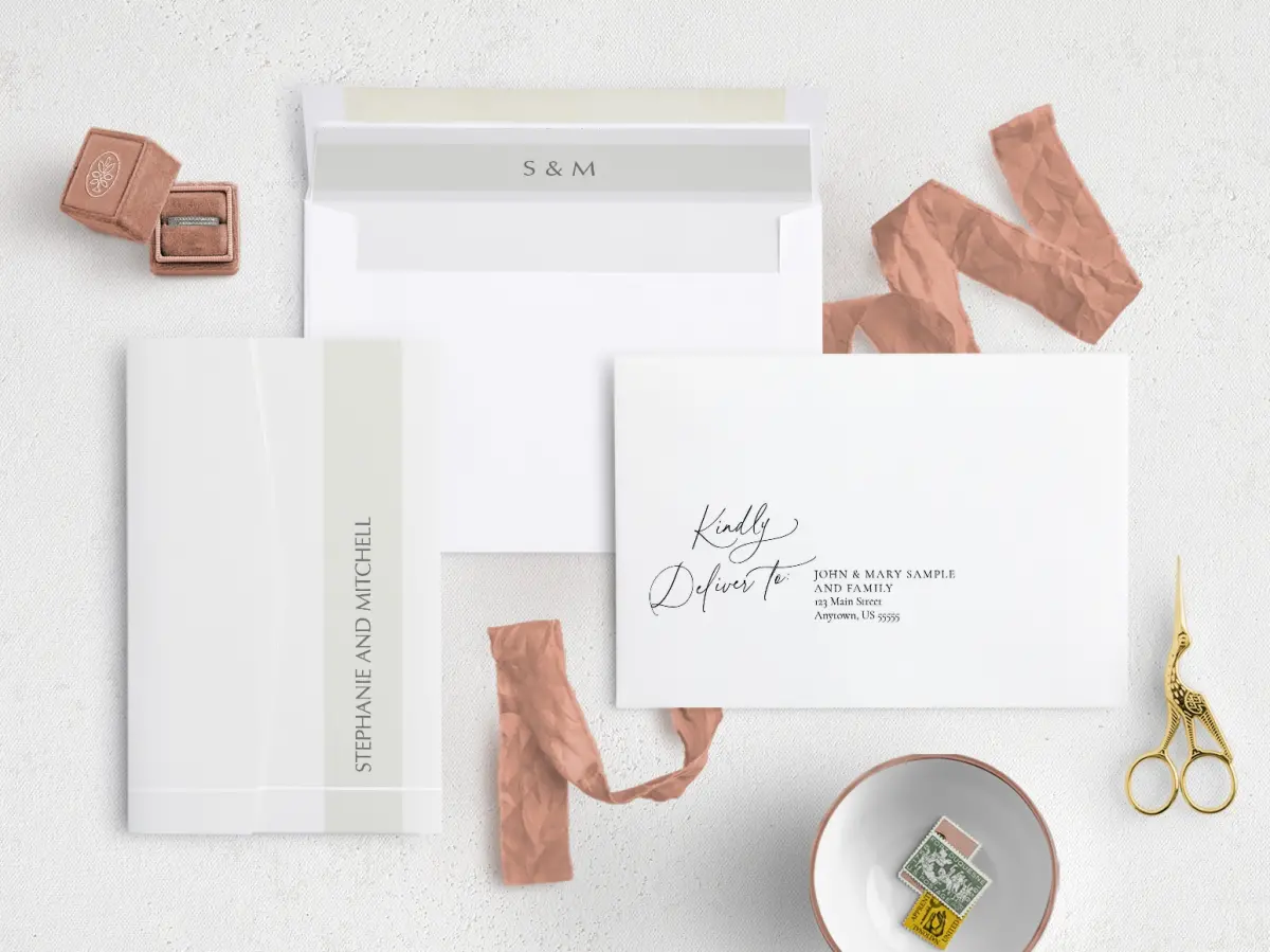 Front with Envelope Liner