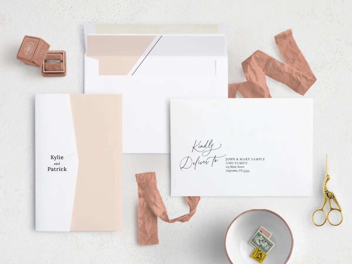 Front with Envelope Liner