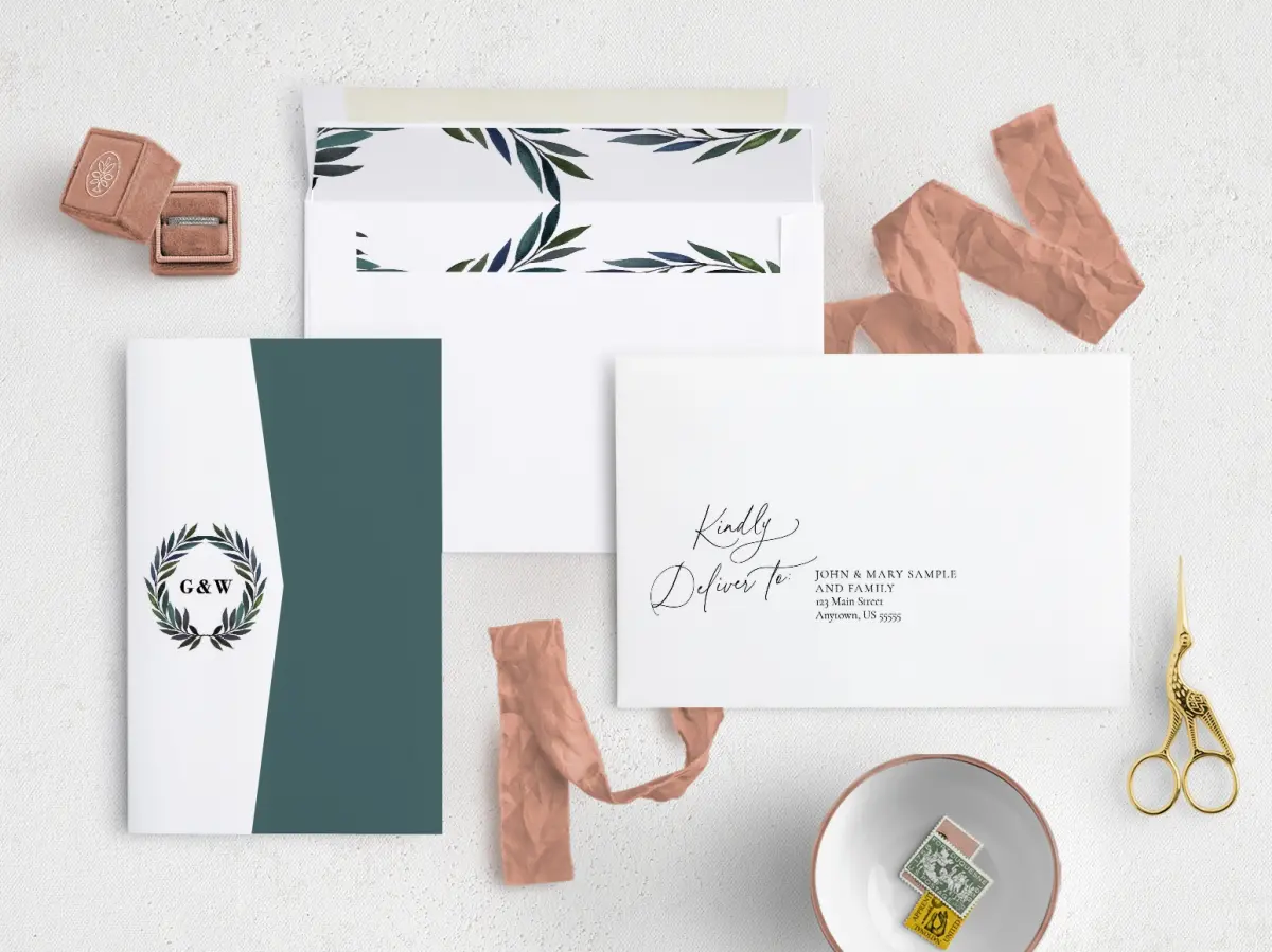Front with Envelope Liner