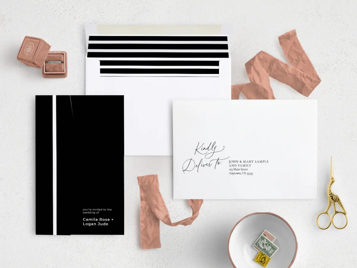 Front with Envelope Liner