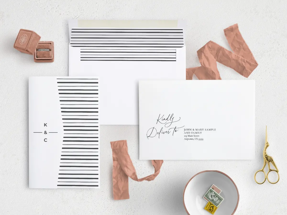 Front with Envelope Liner