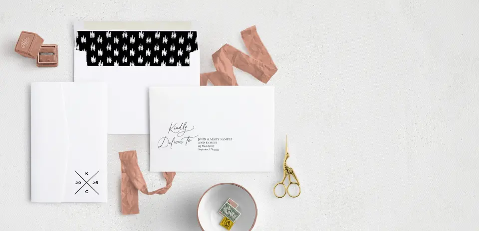 Front with Envelope Liner