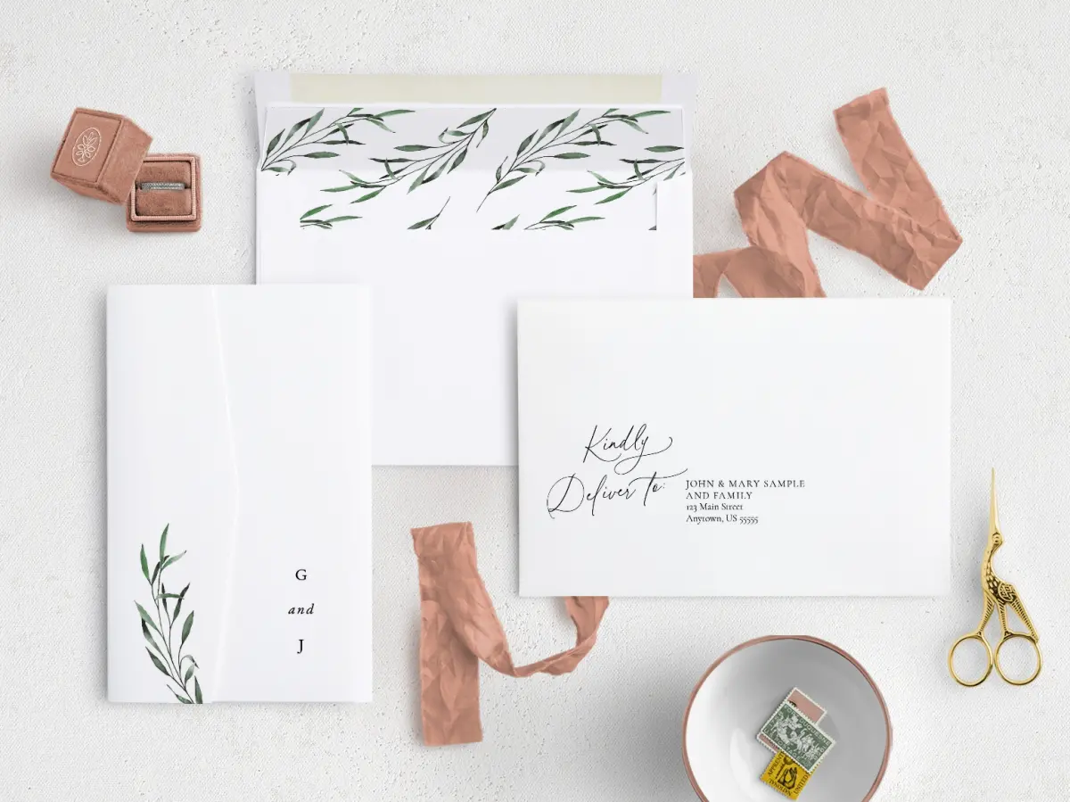 Front with Envelope Liner