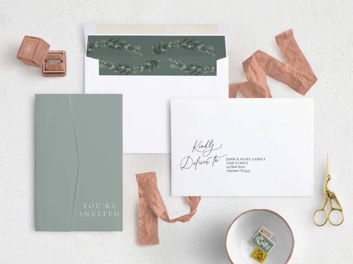 Front with Envelope Liner