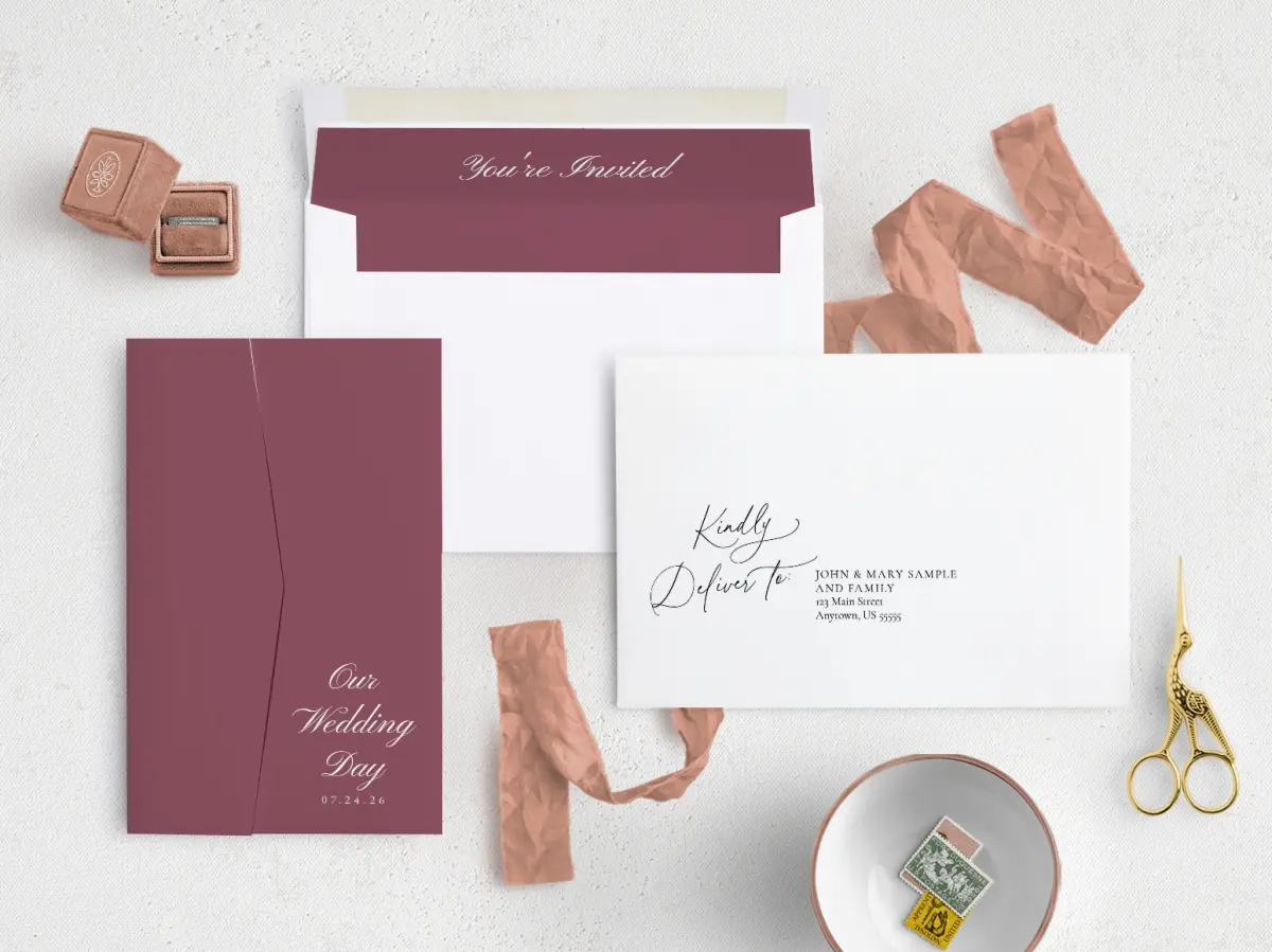 Front with Envelope Liner