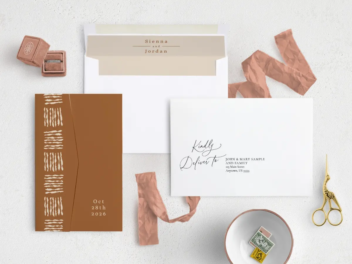 Front with Envelope Liner