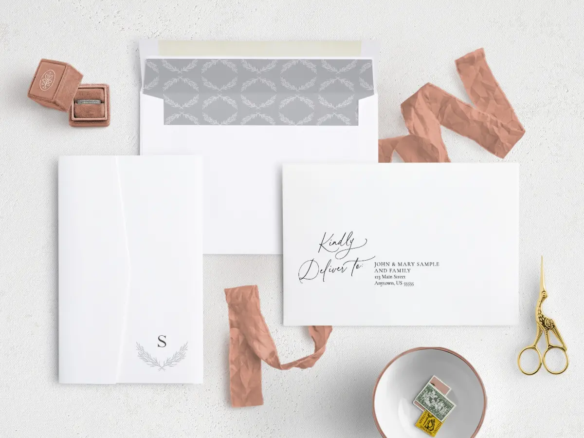 Front with Envelope Liner