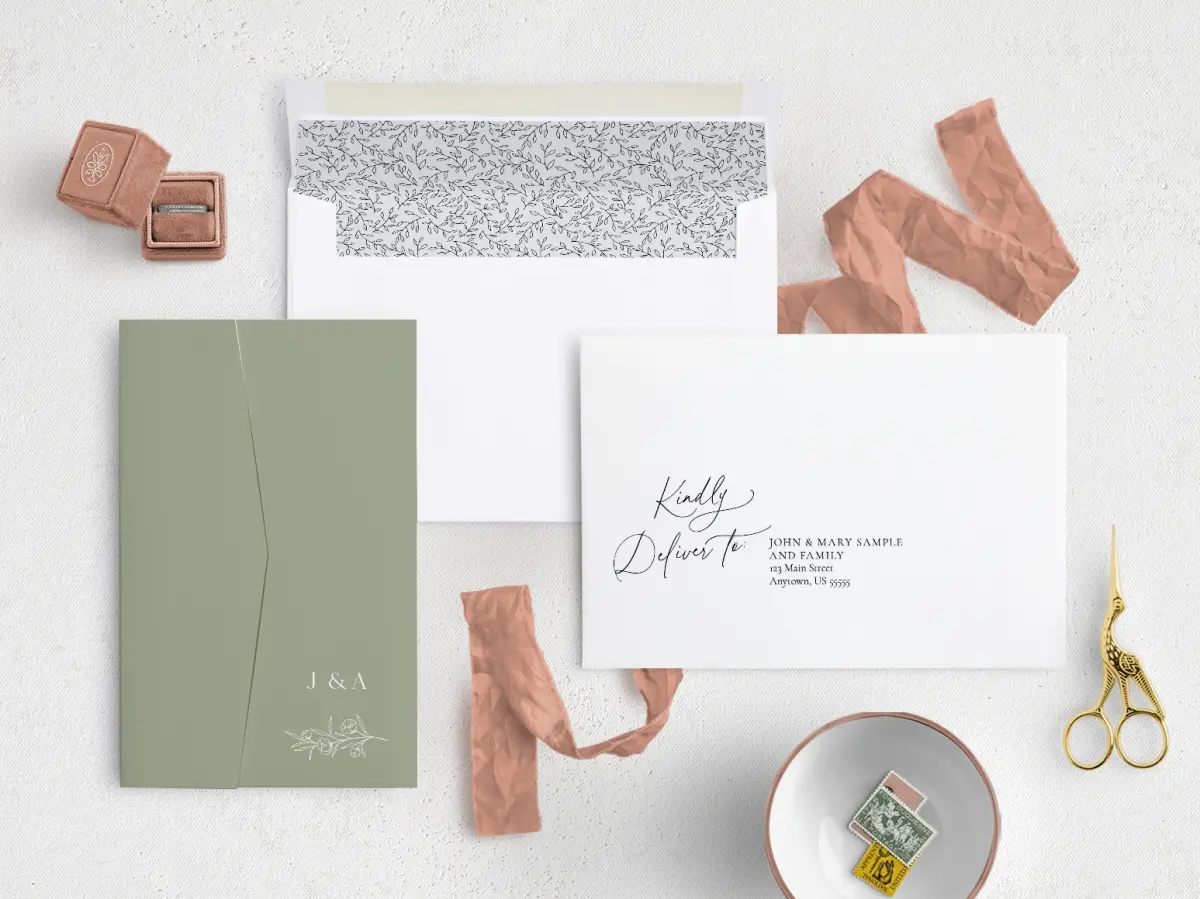 Front with Envelope Liner
