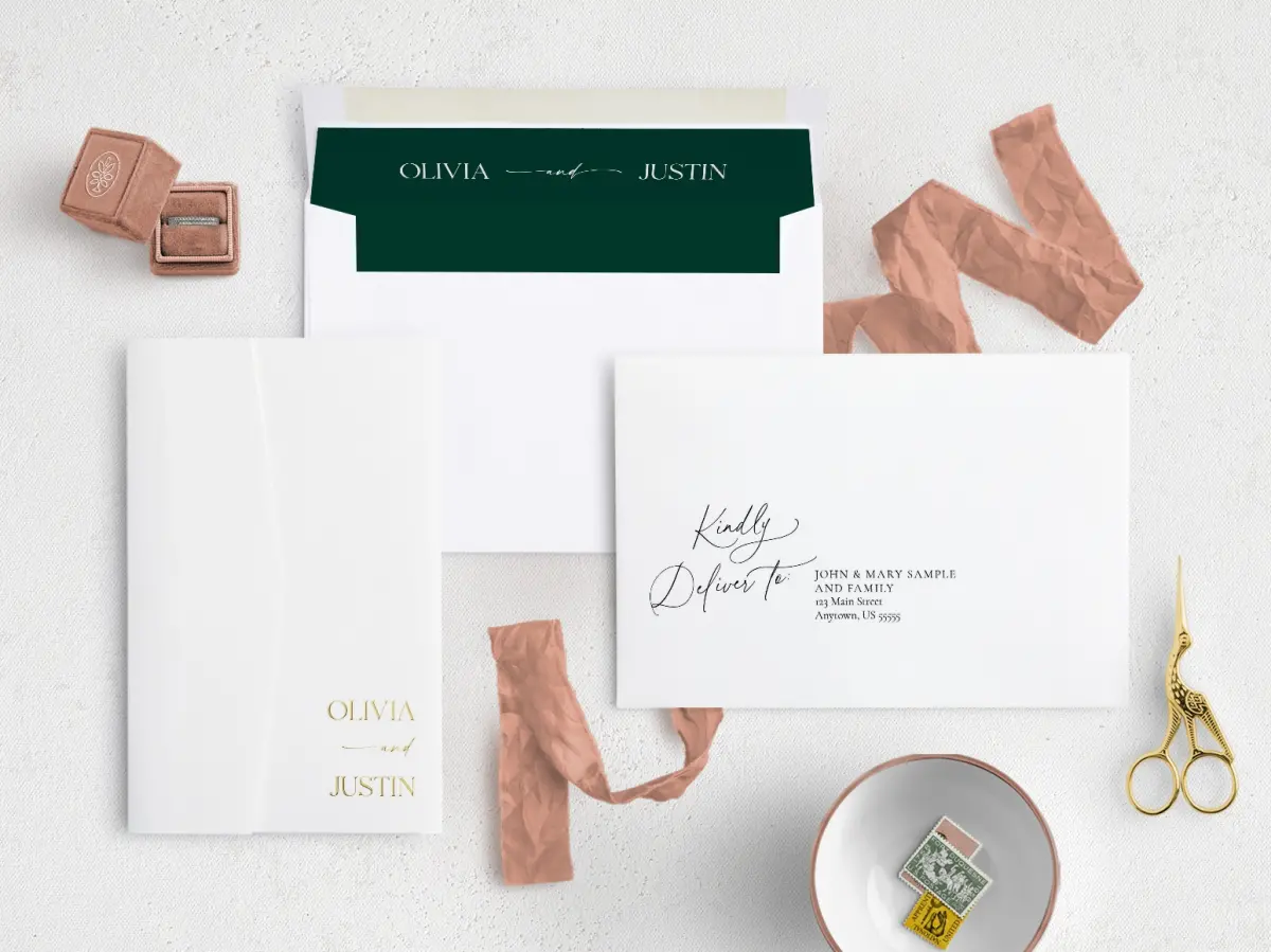 Front with Envelope Liner