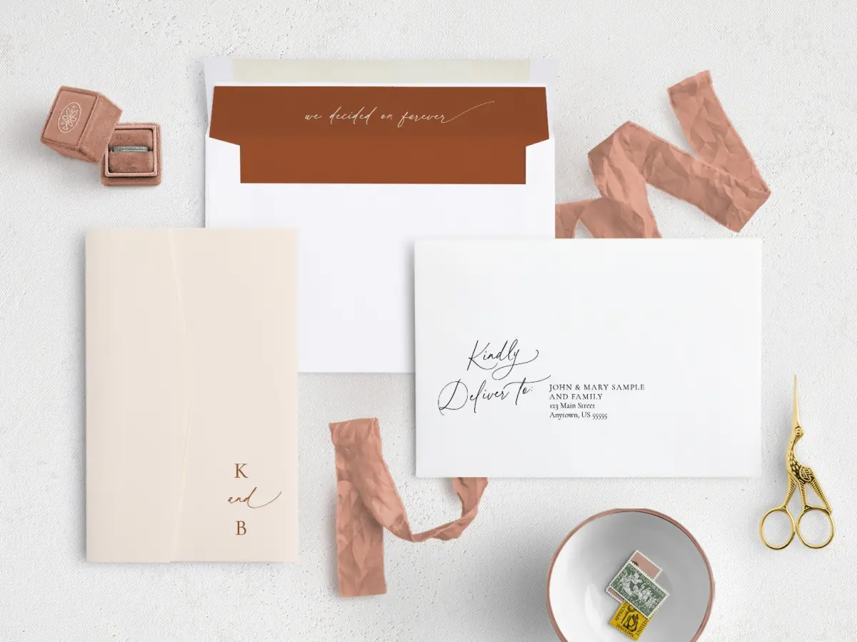 Front with Envelope Liner