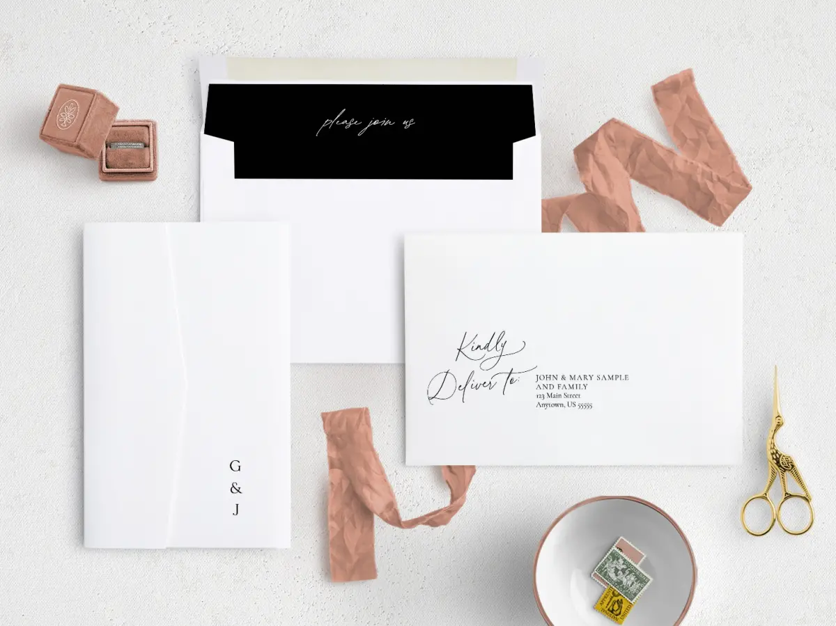 Front with Envelope Liner