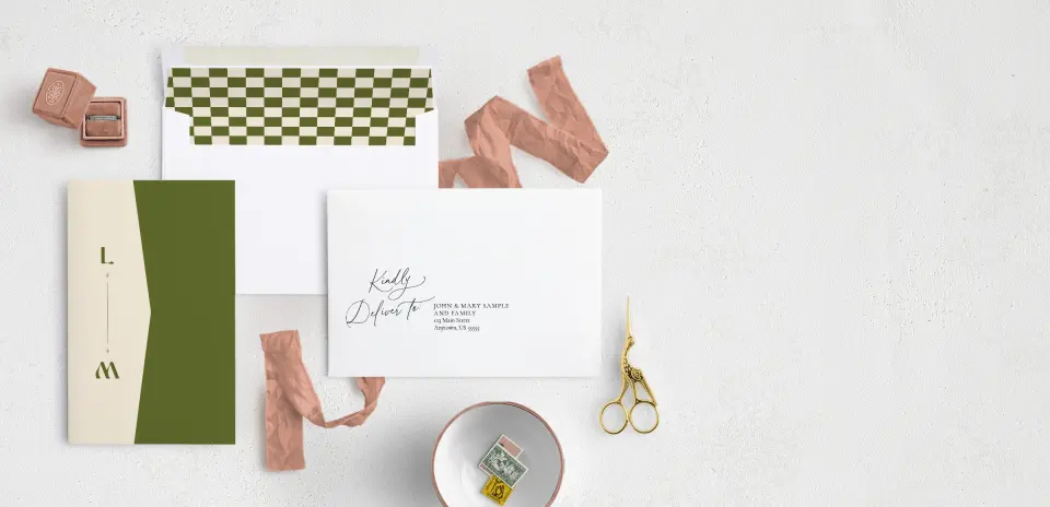 Front with Envelope Liner