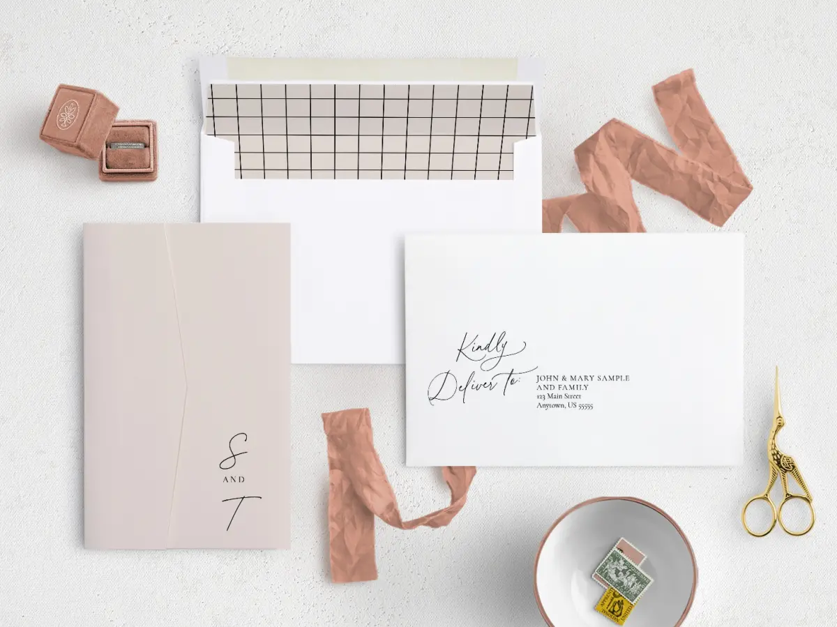 Front with Envelope Liner
