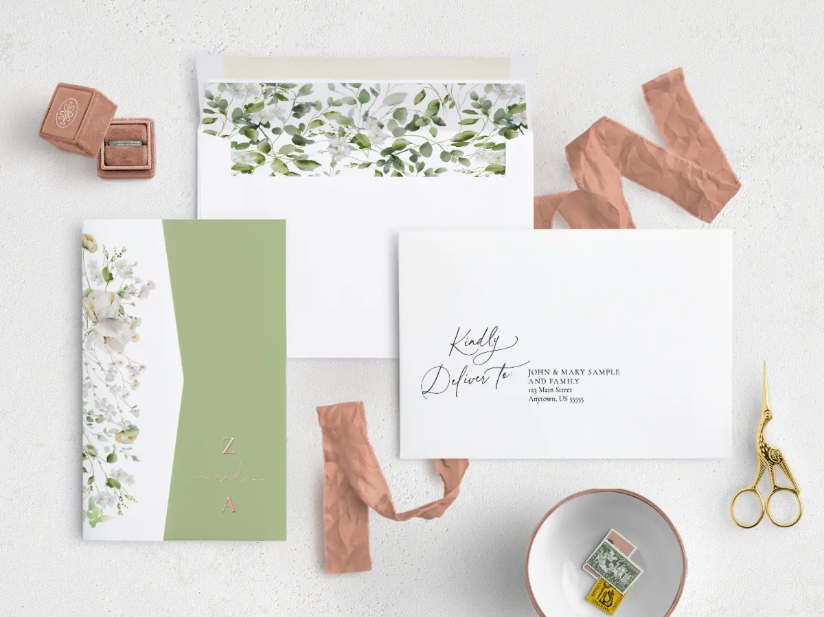 Front with Envelope Liner