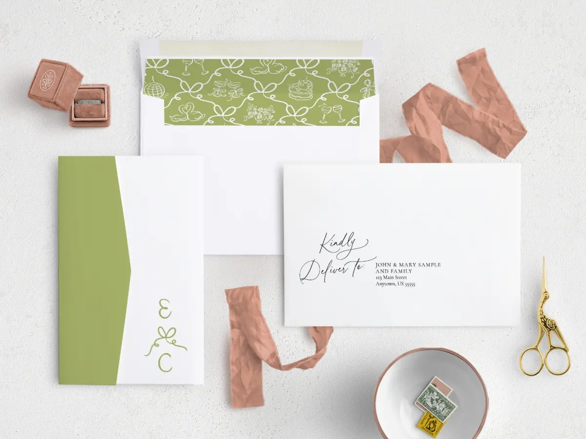 Front with Envelope Liner