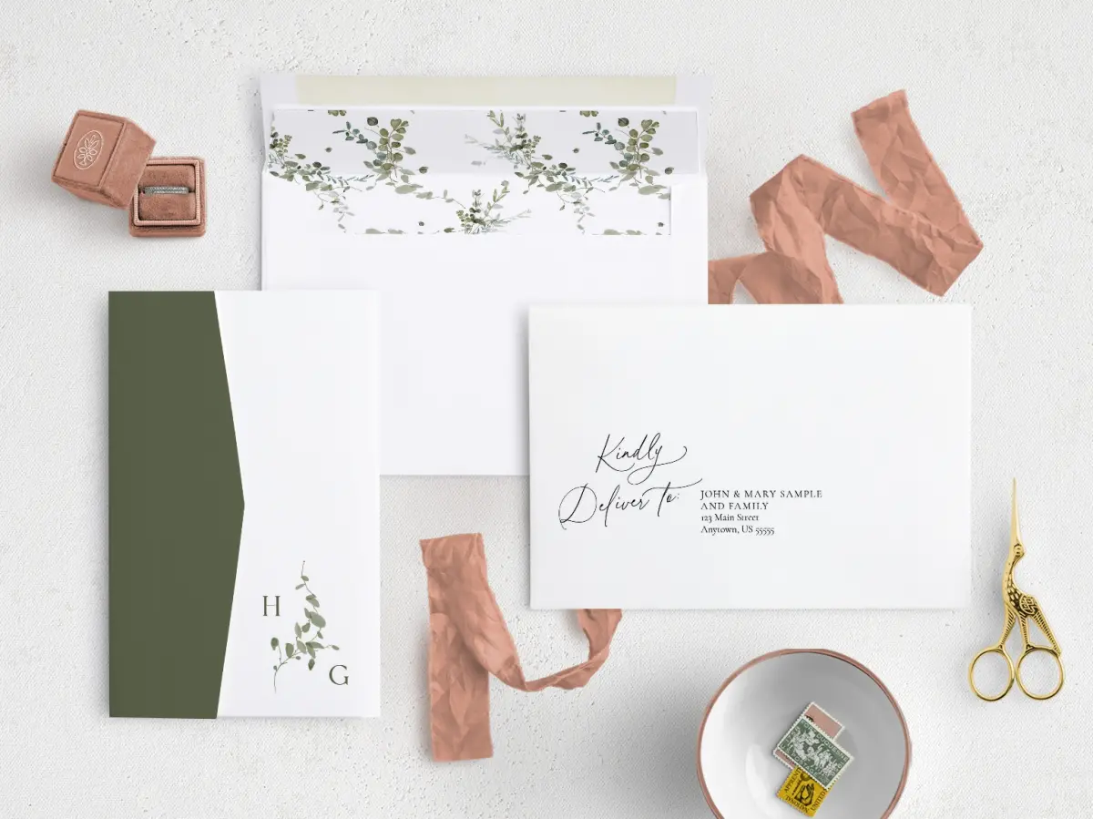 Front with Envelope Liner