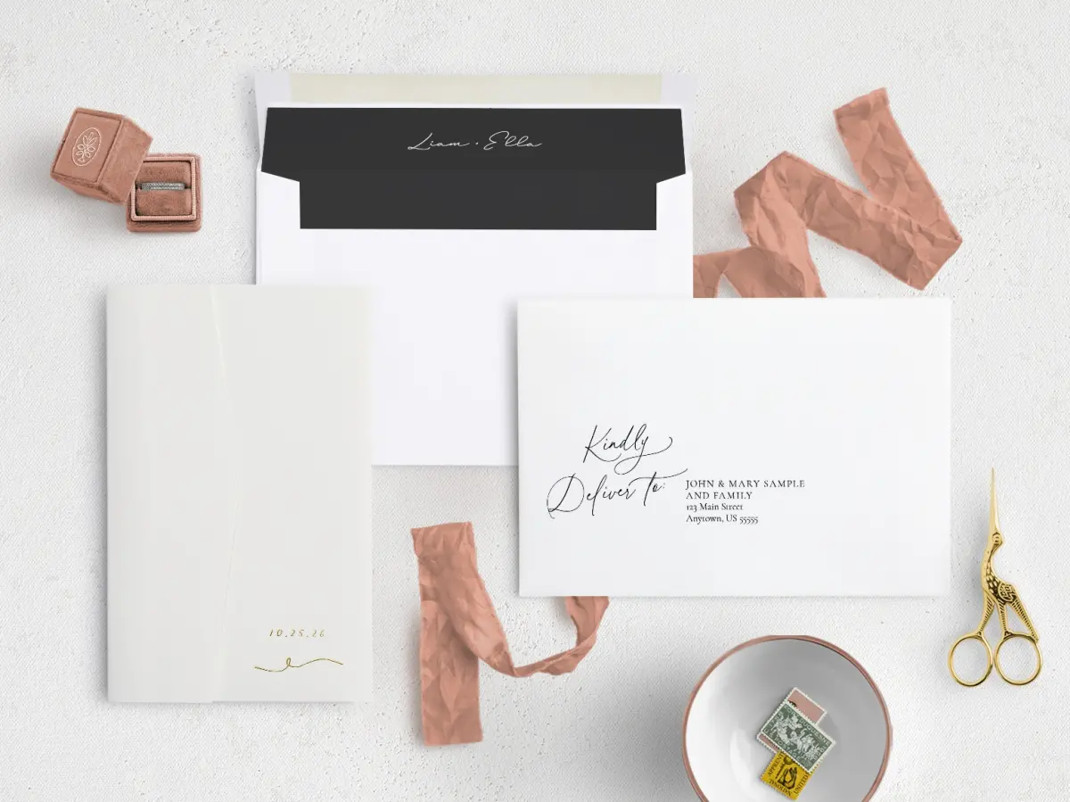 Front with Envelope Liner