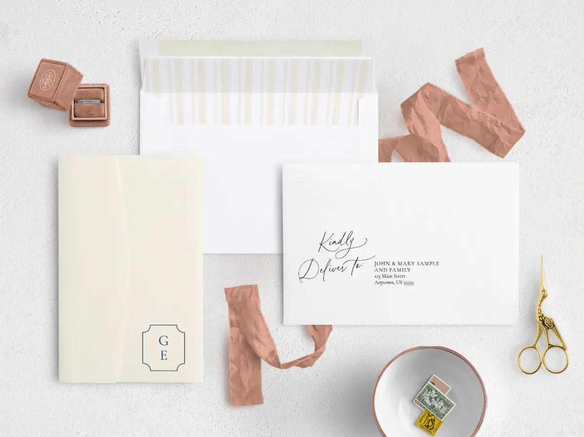 Front with Envelope Liner