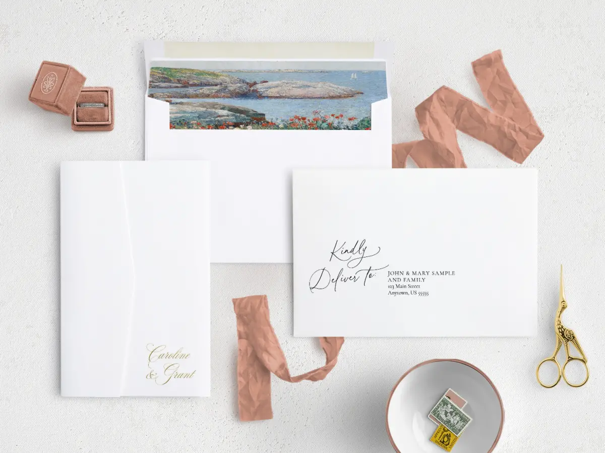 Front with Envelope Liner