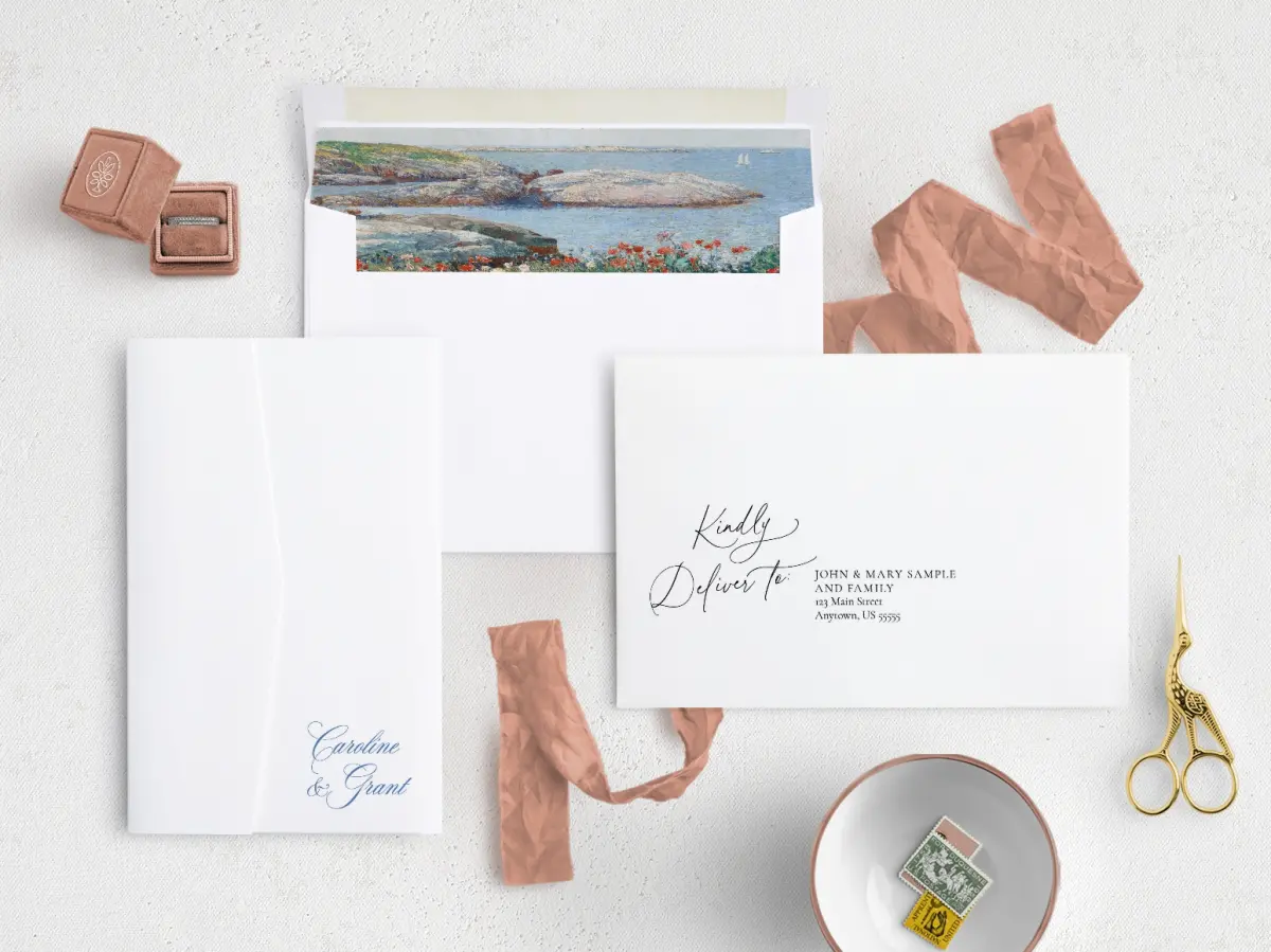 Front with Envelope Liner