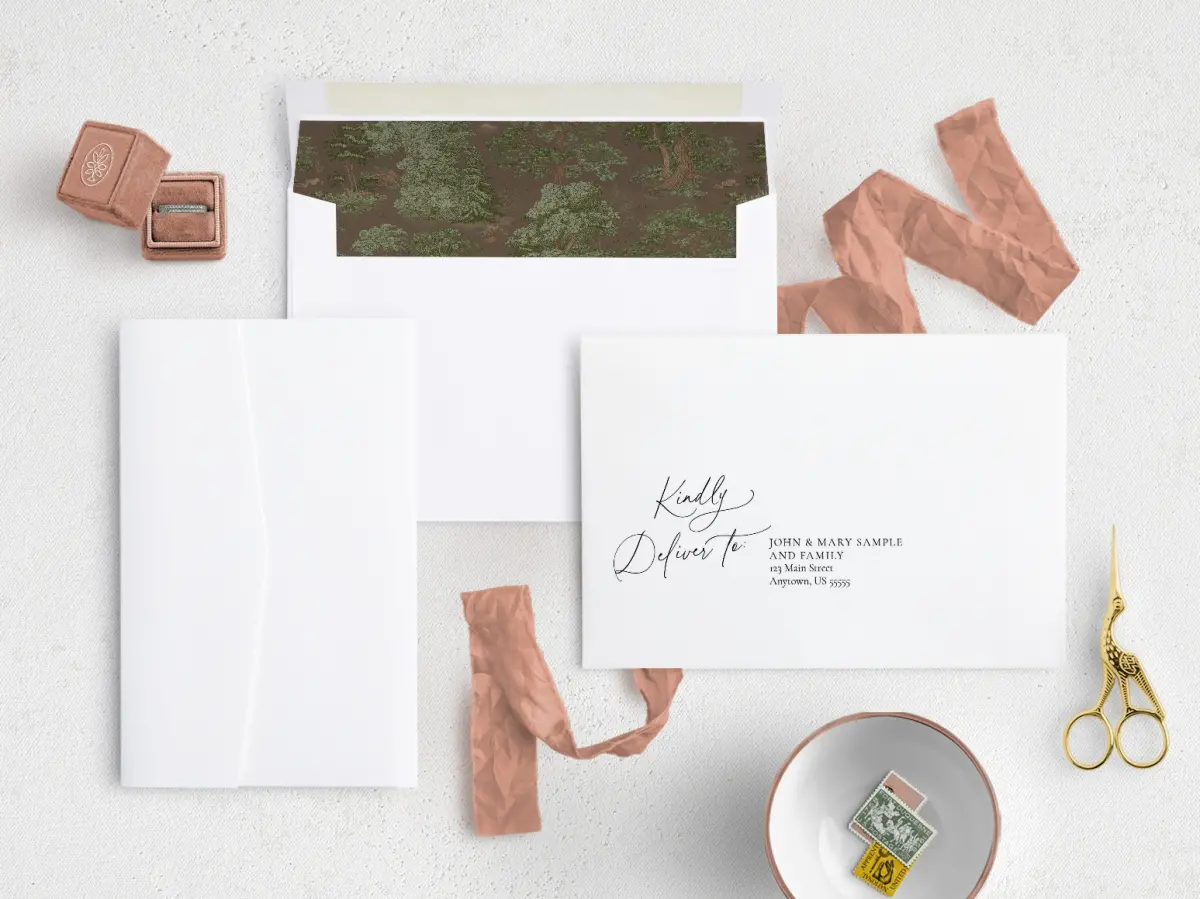 Front with Envelope Liner