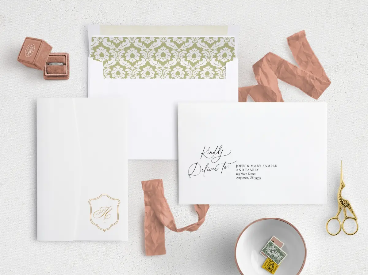 Front with Envelope Liner
