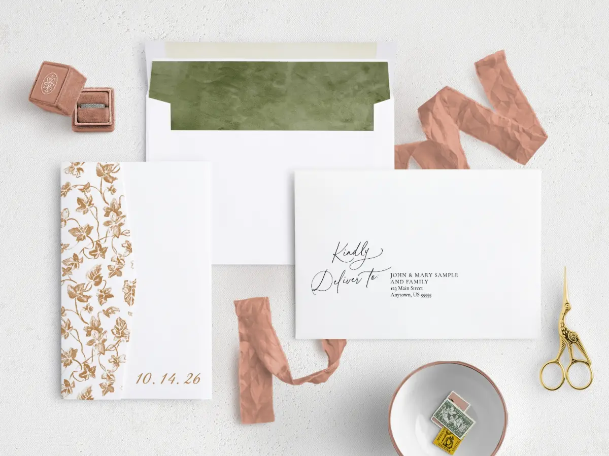 Front with Envelope Liner