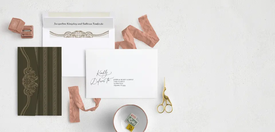 Front with Envelope Liner