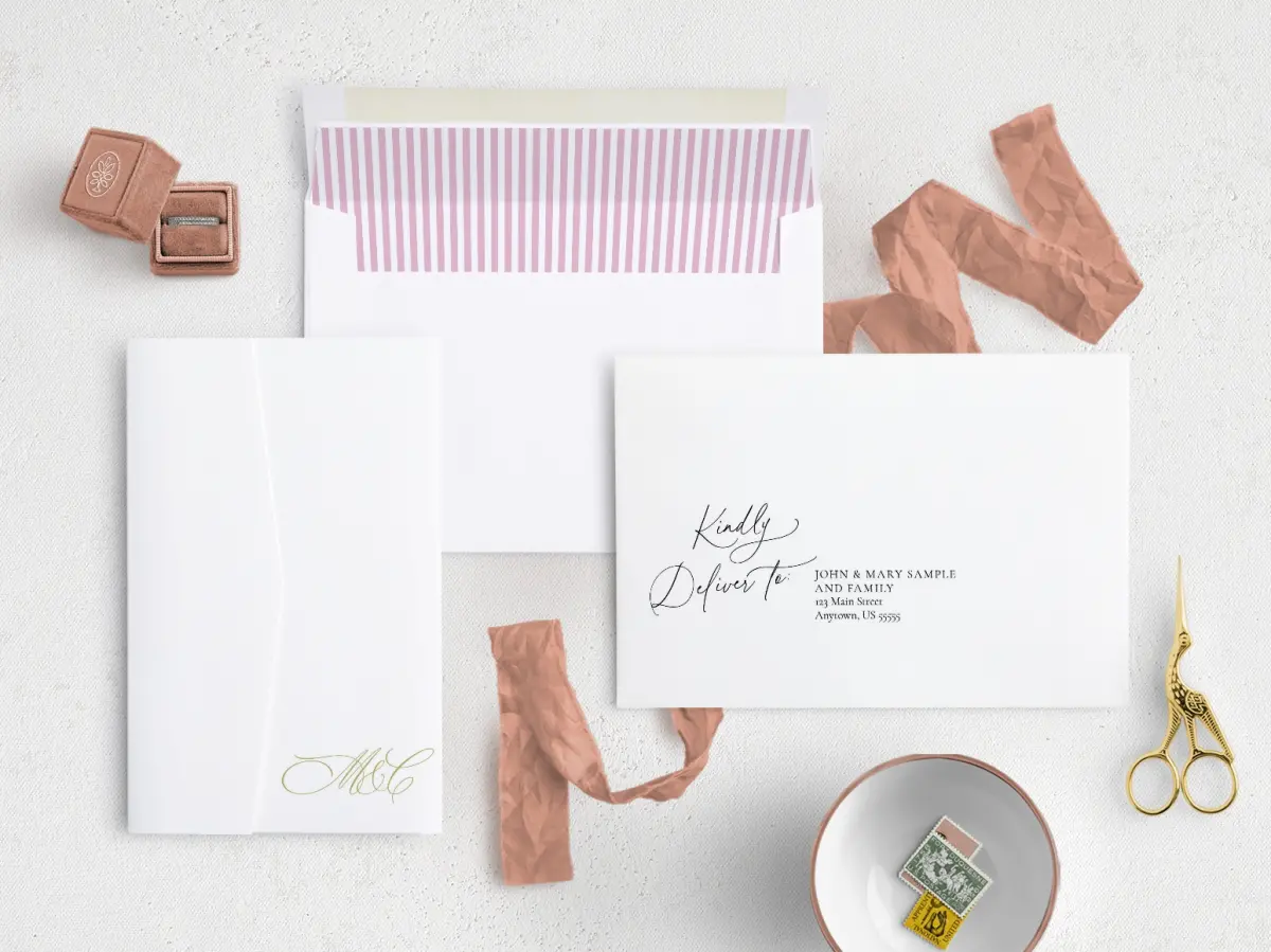 Front with Envelope Liner