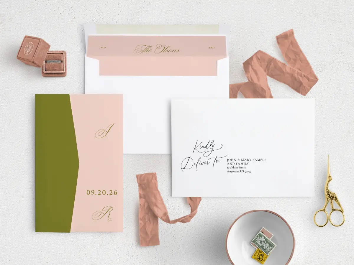 Front with Envelope Liner