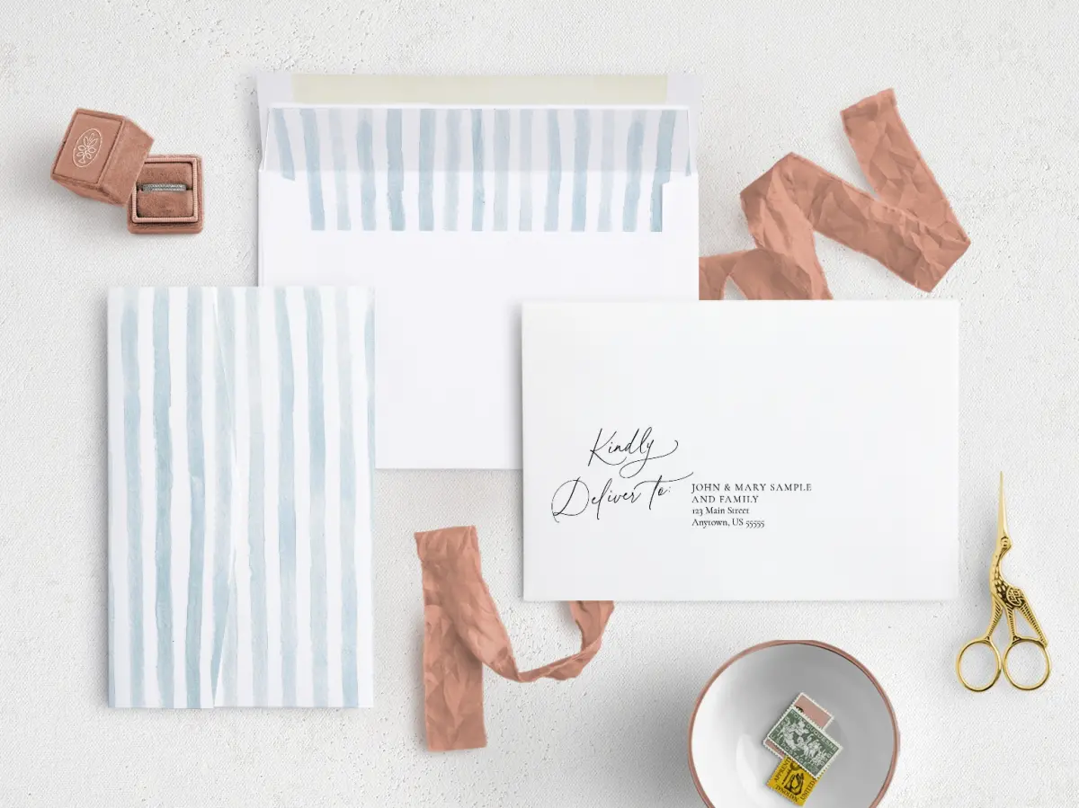 Front with Envelope Liner