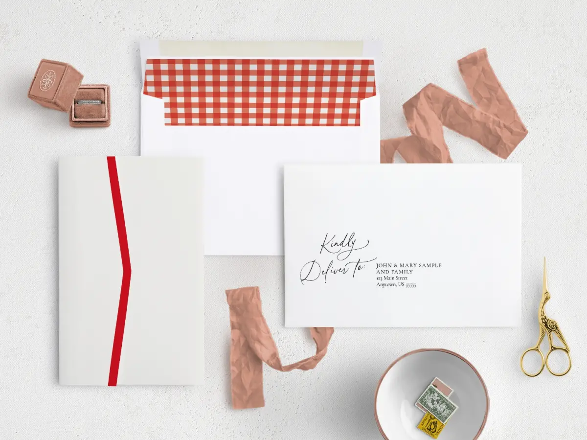 Front with Envelope Liner