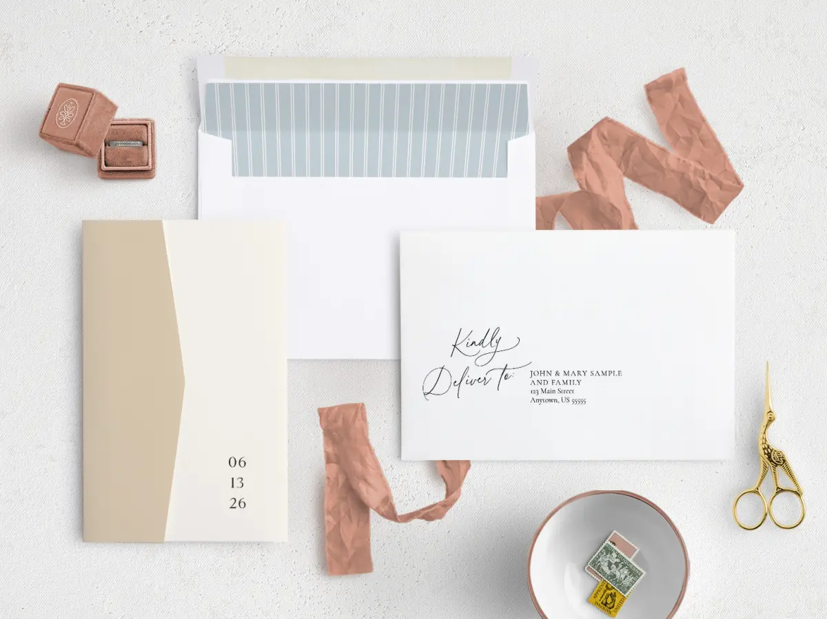Front with Envelope Liner