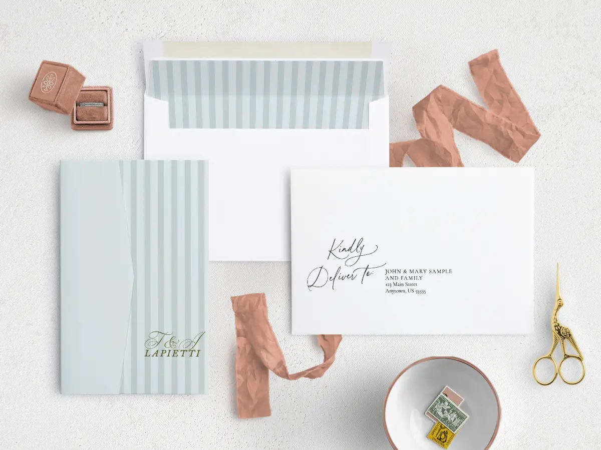 Front with Envelope Liner