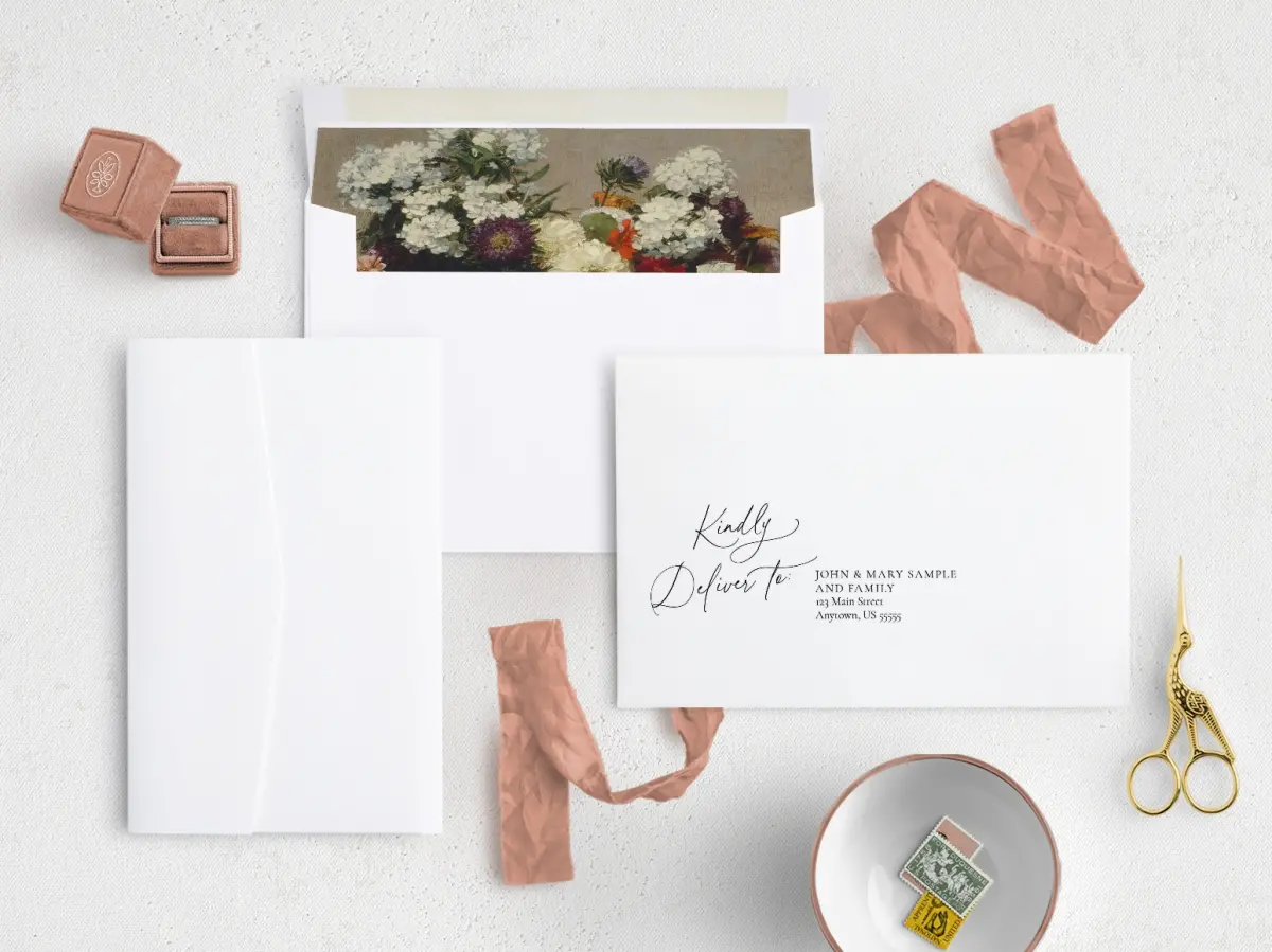 Front with Envelope Liner