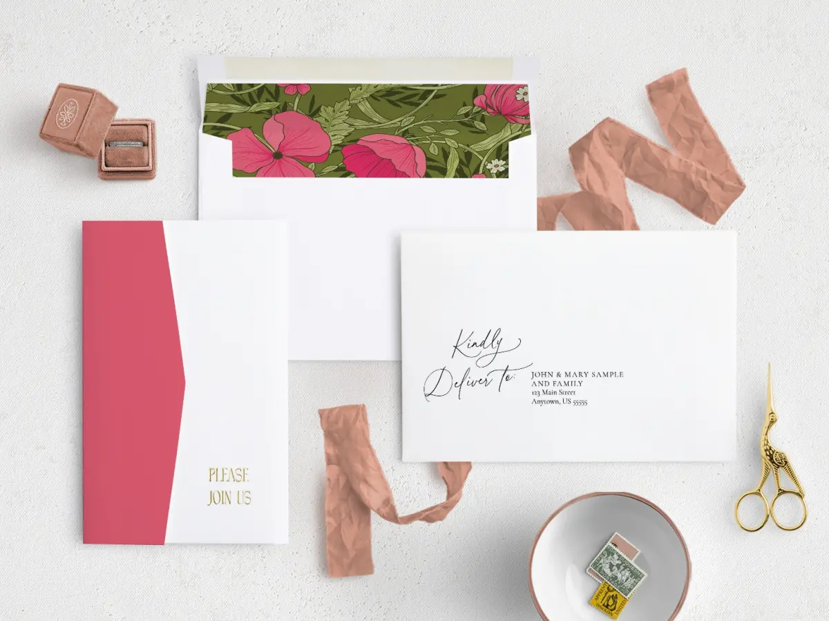 Front with Envelope Liner