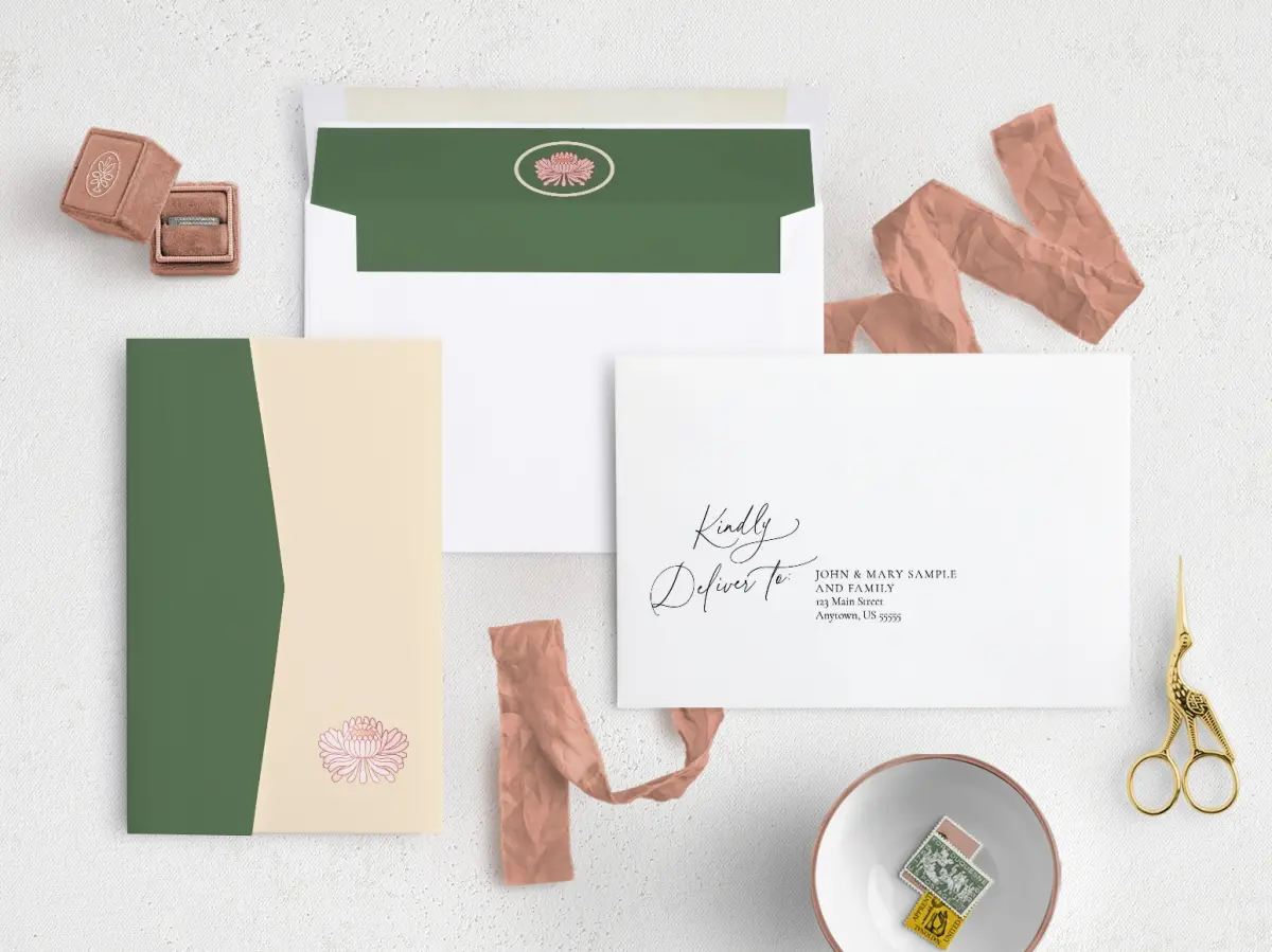 Front with Envelope Liner