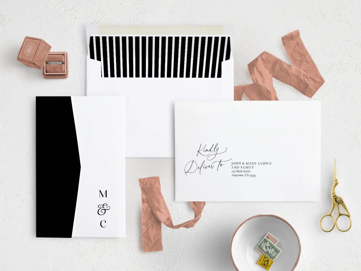 Front with Envelope Liner
