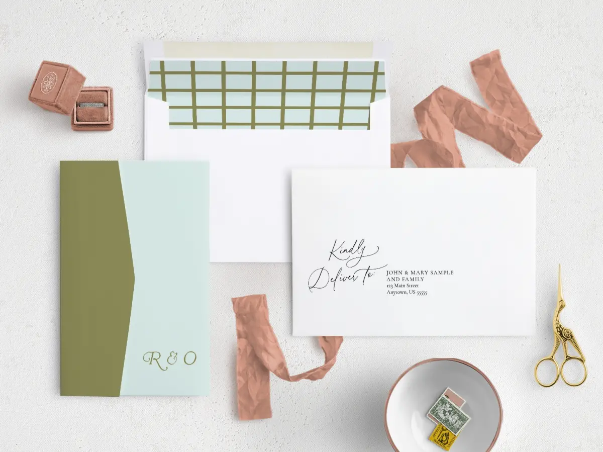 Front with Envelope Liner