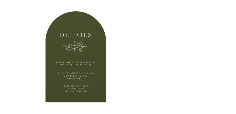 Wedding Invitation Shapes