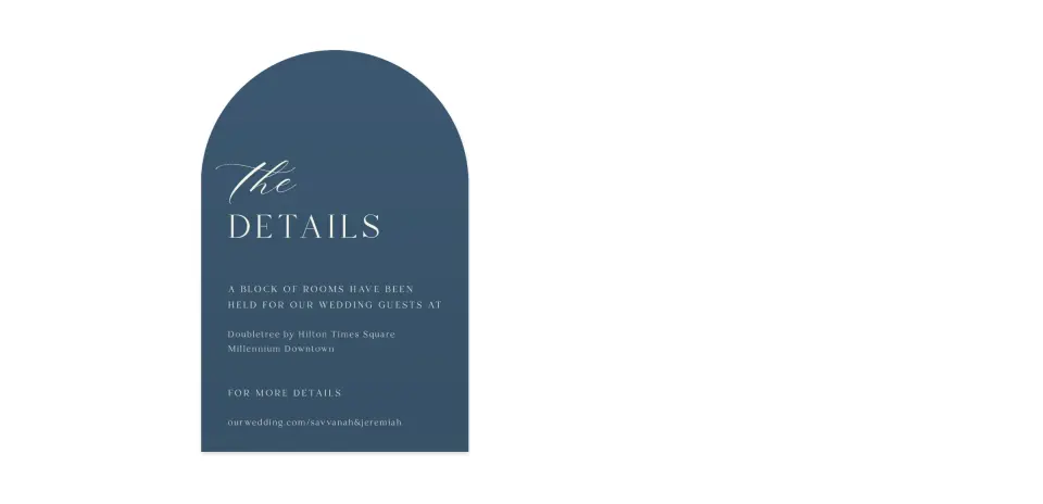Wedding Invitation Shapes