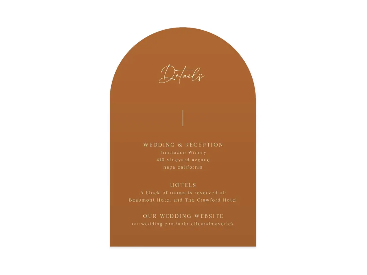 Wedding Invitation Shapes